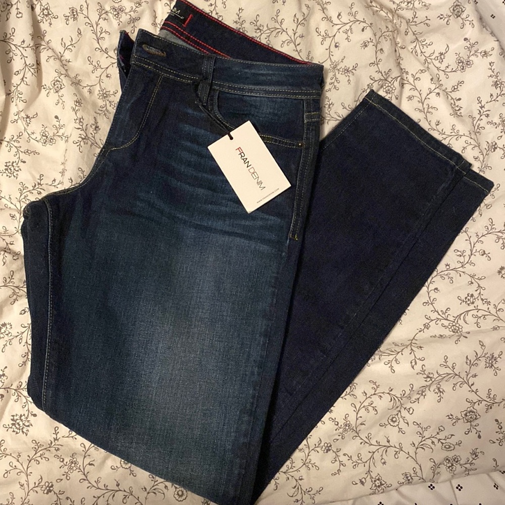 New with tags Fran Denim. Made for the dedicated. Sarah style